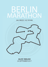 Load image into Gallery viewer, LJ Berlin Marathon print
