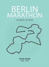 Load image into Gallery viewer, LJ Berlin Marathon print
