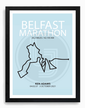 Load image into Gallery viewer, LJ Belfast Marathon print
